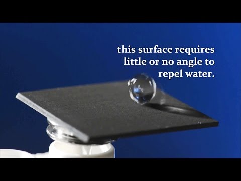 University Of Rochester - Super Water Repellent Metal Invented [1080p]