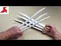 DIY - How to make WOLVERINE CLAWS from A4 paper