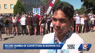 Ironman 70.3 Maine sees record numbers of racers