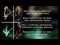 Metallica - Blitzkrieg (letra español)