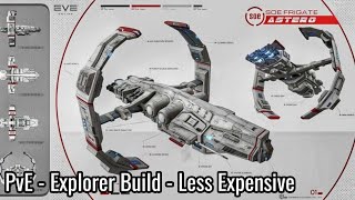 EVE Echoes - Astero SoE Frigate [PvE Explorer Build - "LESS Expensive"] - Sansha & Angel Deep Null