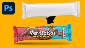 How To Create a Chocolate Bar Mockup Template in Photoshop | Tutorial