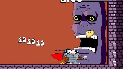 shitty level i made in the old pizza tower level editor