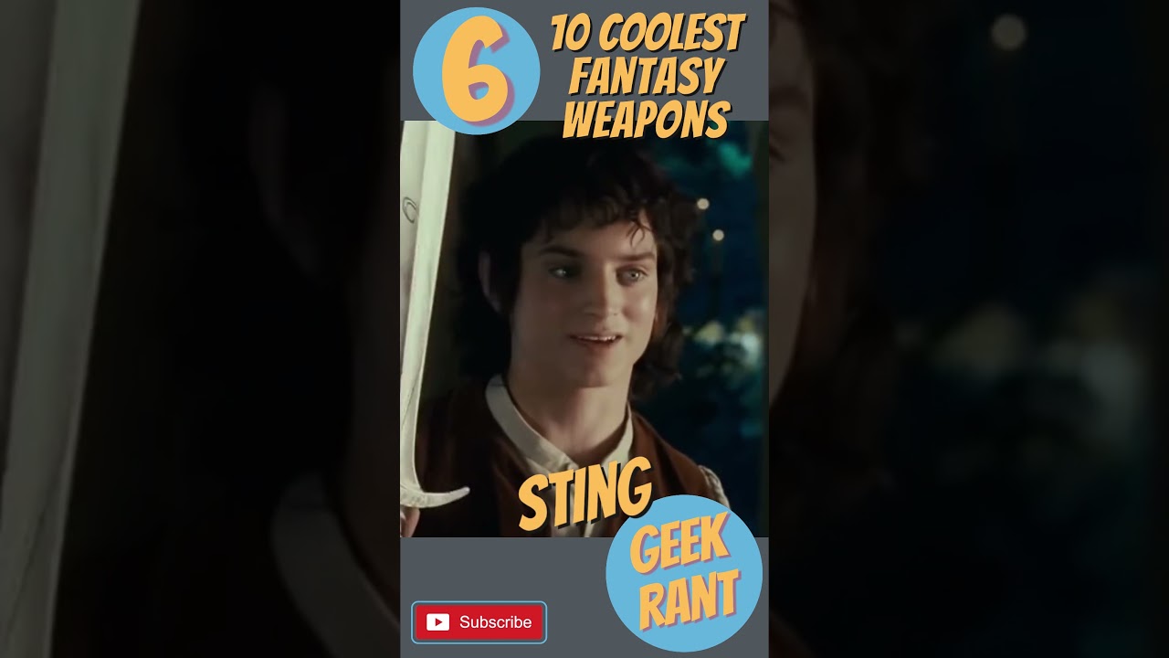 Top 10 Coolest Fantasy Weapons  