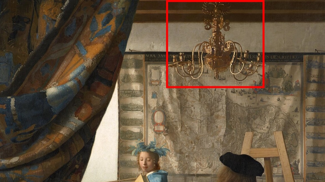 Vermeer's Camera Obscura Technique and Symbolic Elements in The Art of Painting