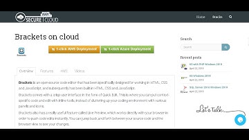 1  Click Ready Secured Brackets on Windows 2016 Deploy on Azure , AWS and Google Cloud Platform.