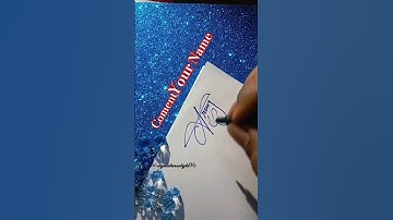 Write Letter A | Calligraphy Arun #signatureideas #autograph #trend #shorts #viralvideo #youtube 🙏🏻