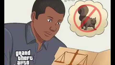 GTA San Andreas load screen but its images I found on WikiHow