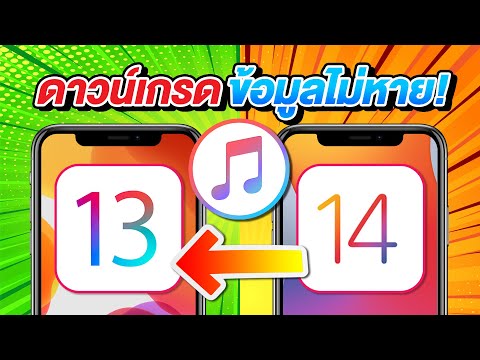 วิธีดาวน์เกรด iOS 14 กลับไป iOS 13 ข้อมูลไม่หาย กู้คืนข้อมูลได้ทั้งจาก iOS 13 และ iOS 14 สบายๆ