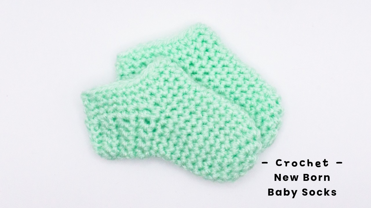 Crochet Baby Socks Pattern - Easy Crochet Pattern