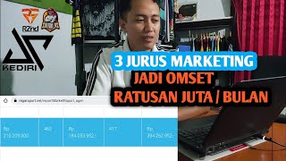 3 JURUS MARKETING MENGHASILKAN OMSET RATUSAN JUTA SETIAP BULANNYA