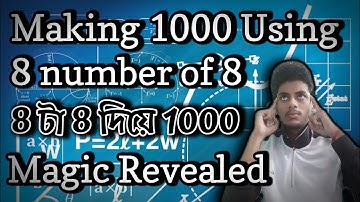 How to make 1000 using 8 eights | Maths Spy|