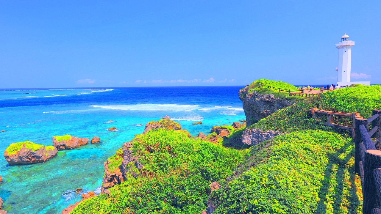 写真　風景　全紙サイズ　沖縄宮古島東平安名崎『翠玉のかなた』 写真 風景 全紙サイズ 沖縄宮古島東平安名崎『翠玉のかなた』 写真