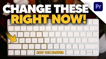 10 EASY Keyboard Shortcuts for FAST EDITING | PREMIERE PRO HACK
