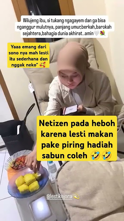 lesti mah nggak diragukan kalo orangnya ang sederhana 🥰