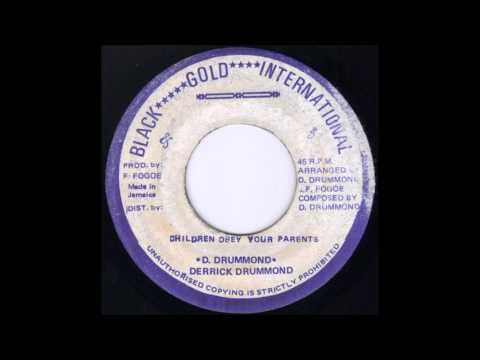 ジャマイカ7” Derrick Drummond Children Obey Your Parents none Black Gold Internati /00050 135643015.jpg?cmsp_timestamp=