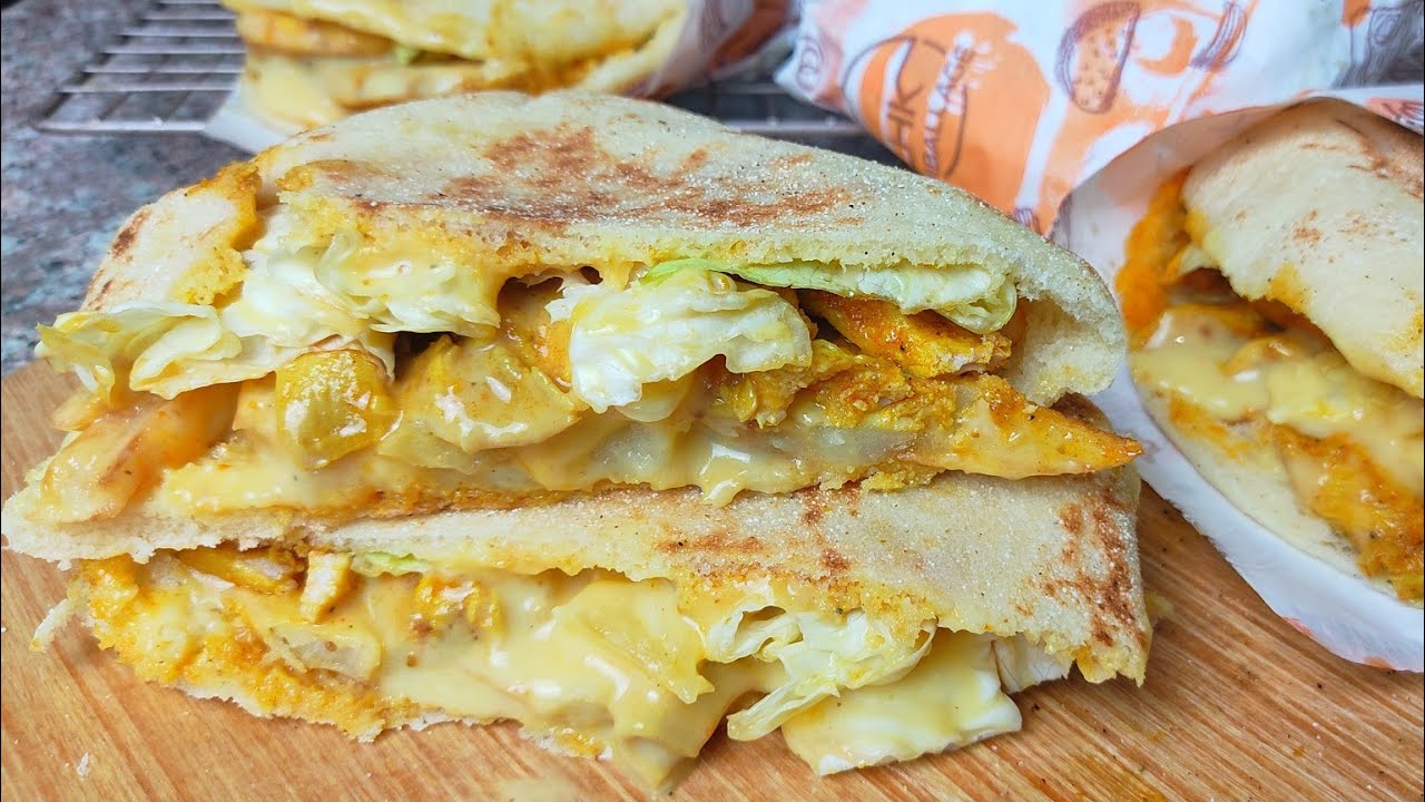 من أروع السوندويتشات لي كليتهم🤤سندويش الفاست فود لي قريته عند الشاف سبيسيال 💯تع محلات بطريقة محترفة