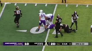 JMU Football - App State Highlights