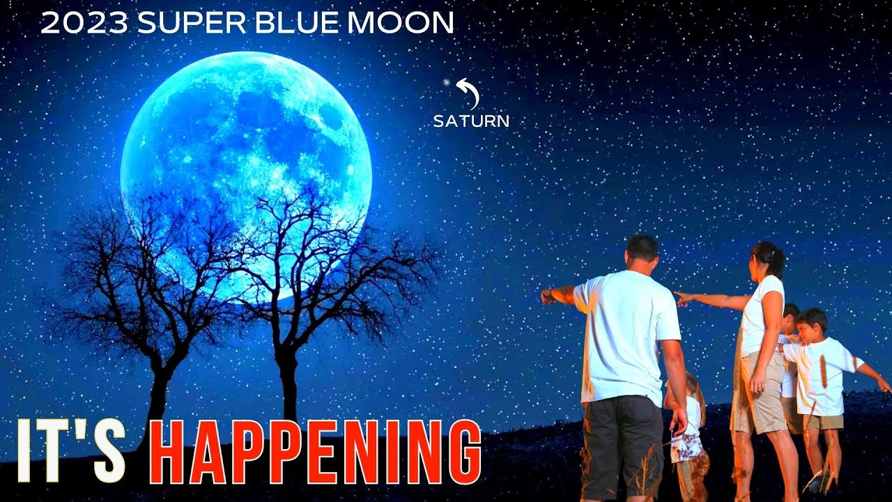 It's big! It's bright! It's a rare blue supermoon! Here's how to check it out