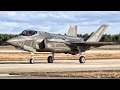 F-35A Lightning II Fighter Jets Takeoff At Tyndall AFB