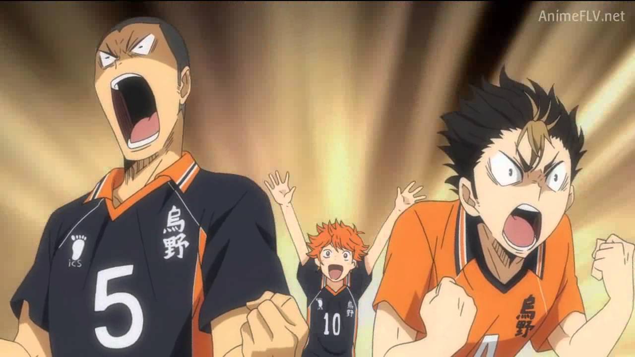 Featured image of post Haikyuu Animeflv Hinata shouyou al ver un partido de voleibol pretende convertirse en el peque o gigante y se une a la escuela media de voleibol del club