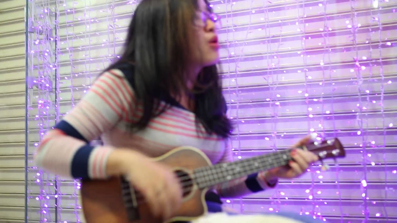 Thinking out loud Ed Sheeran Mei's cover (ukulele) YouTube