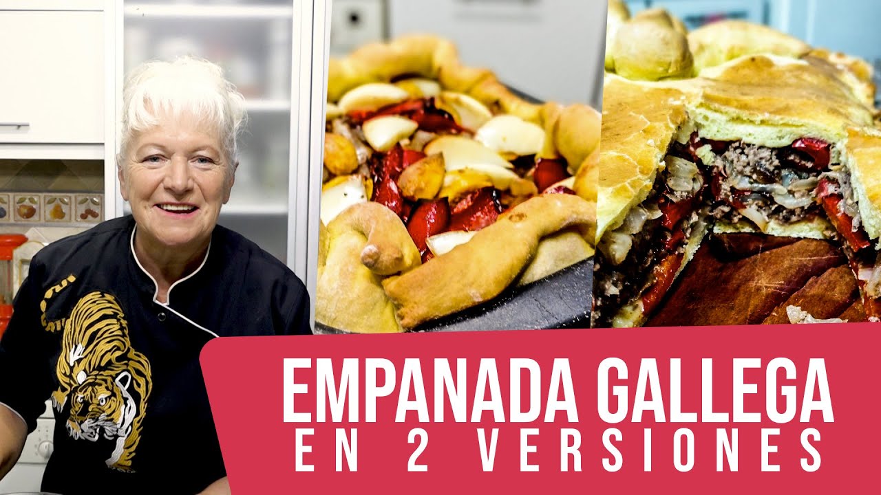 Emapanada Gallega IMPERDIBLE! Dos maneras distintas de hacerla y muy ricas, a lo Mirta Carabajal