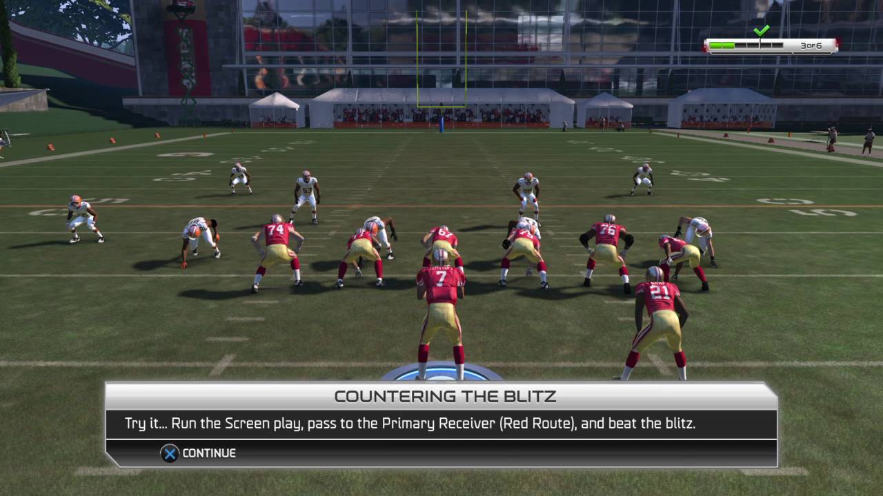 Cover 0 (All out blitz) tutorial.