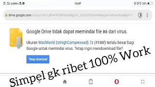 Cara Mengatasi Limit Google Drive Kurang dari 1 Menit Simpel Gak pake ribet Cara Mengatasi Limit Google Drive Kurang dari 1 Menit Simpel Gak pake ribet