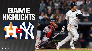 Astros vs. Yankees full game highlights from 5\/7\/24