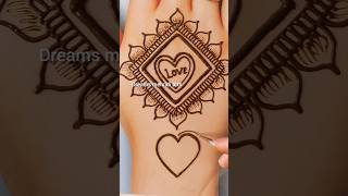 Easy And Simple 1Mint Trick Mehndi Design Back Hand Mehndi Design