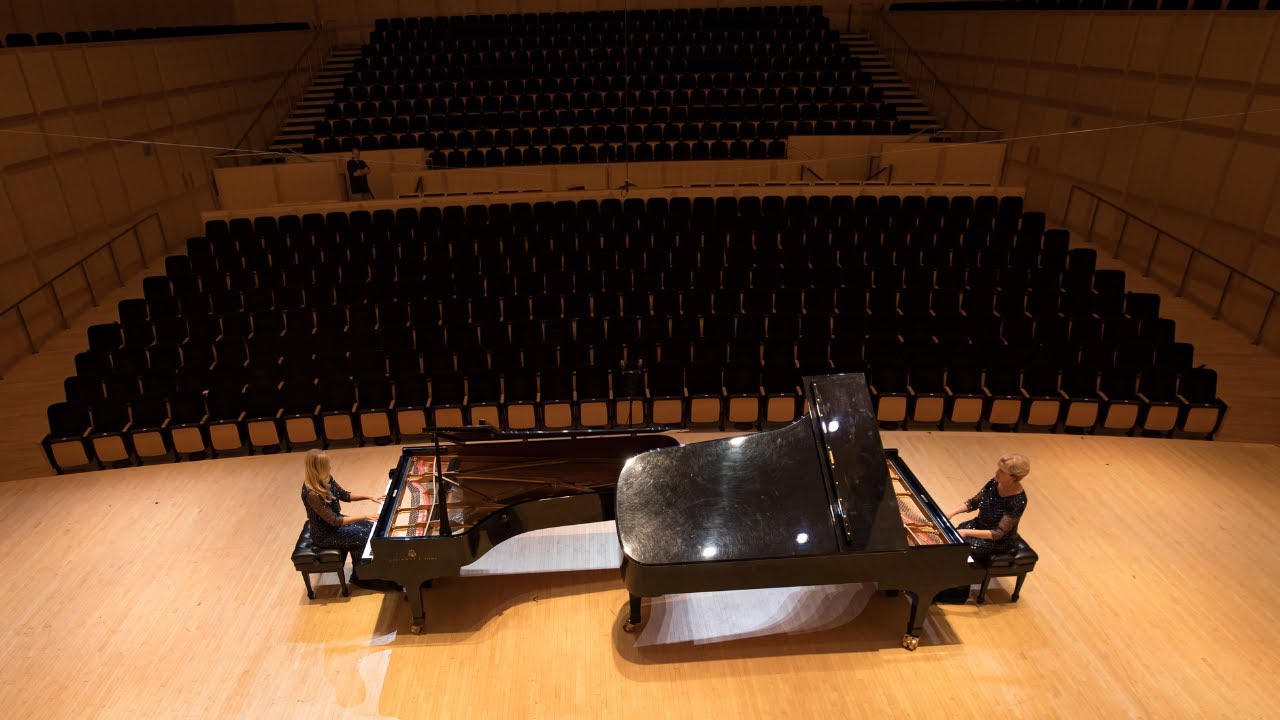 LISZT Paganini Etude No. 6 | 2 Piano 4 Hands