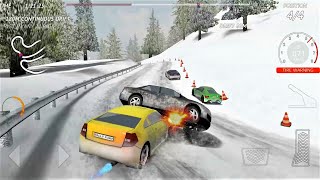 RALLY FURY ! Autorennen im Schnee ! Auto Simulator - Android GamePlay screenshot 2