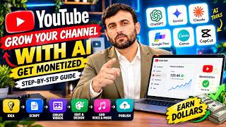 How to Grow a YouTube Channel with AI & Get Monetized (Step-by-Step Guide)