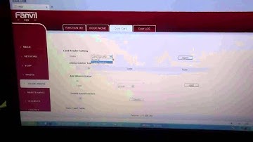 Fanvil i20T - issue card