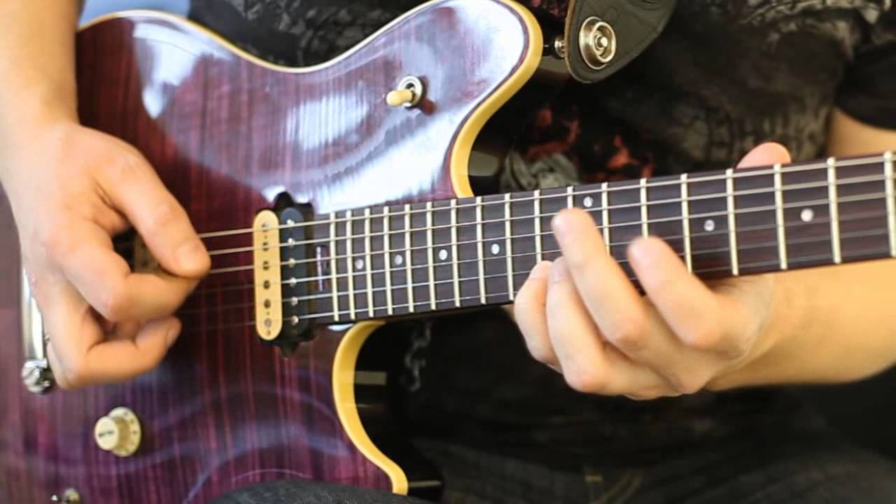 Chromatic lick in A minor