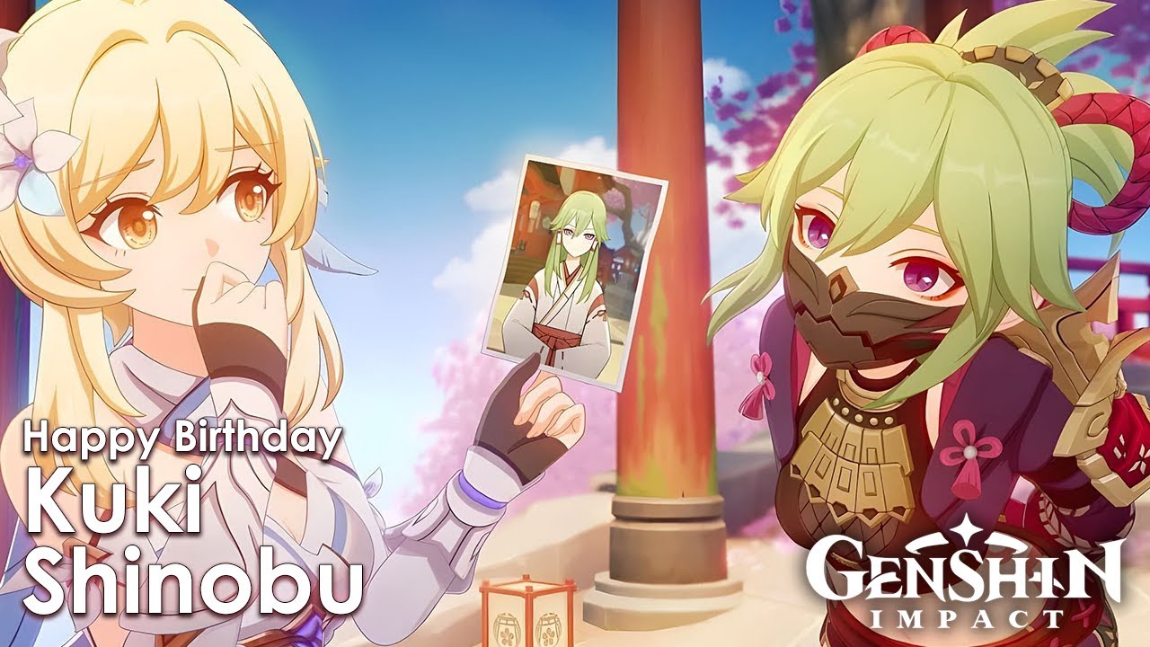 KUKI SHINOBU HAPPY BIRTHDAY FullHD Version RU/EN Sub #GenshinImpact
