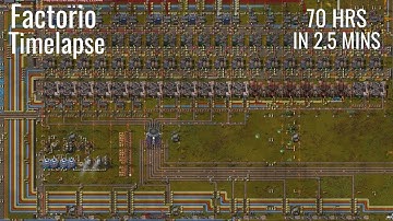 Factorio Timelapse - Bob