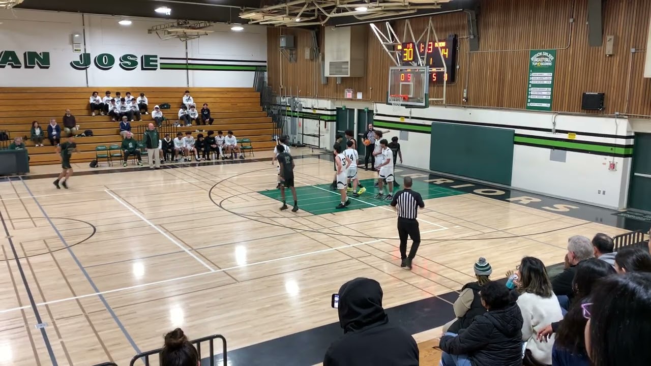 Mission San Jose high school Varsity boys basketball MSJ vs  Moreau high 2026-1-8