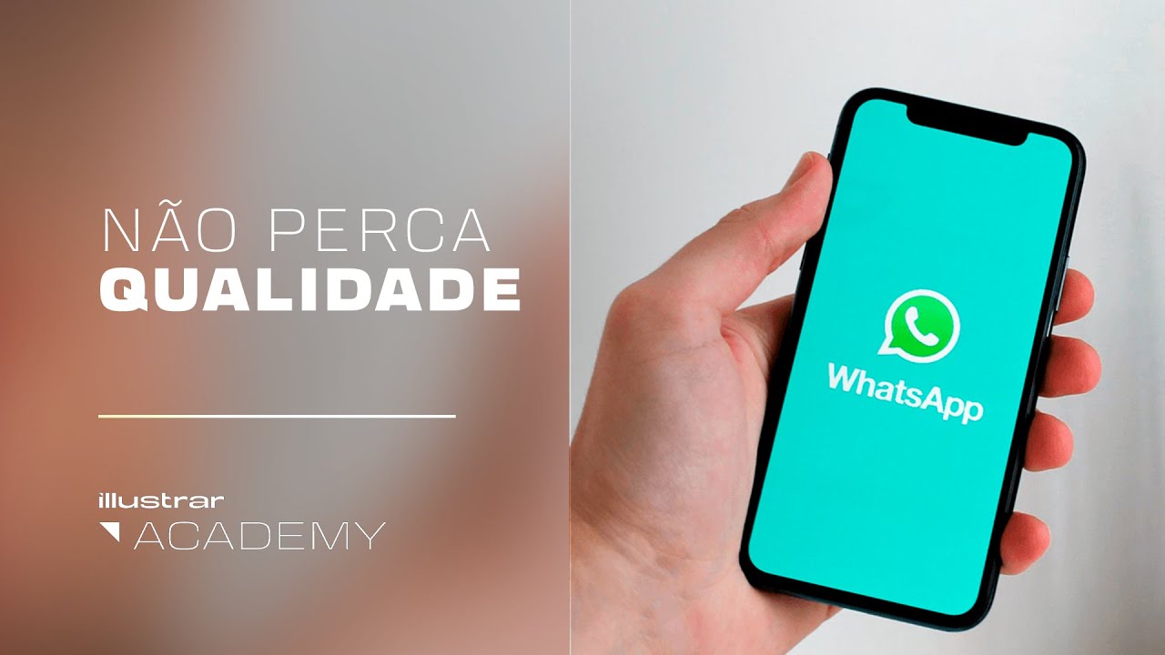 Como enviar foto e vídeo SEM PERDER QUALIDADE no WhatsApp - YouTube