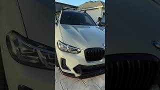 BMW X3G01 LOWERED WITH H&R Springs & 21” VOSSEN HF5