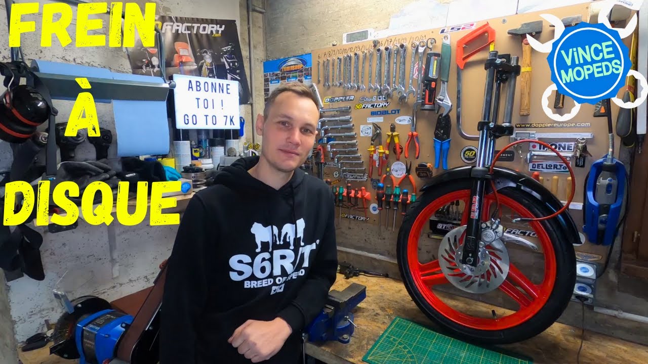 [TUTO] Montage facile frein à disque mobylette