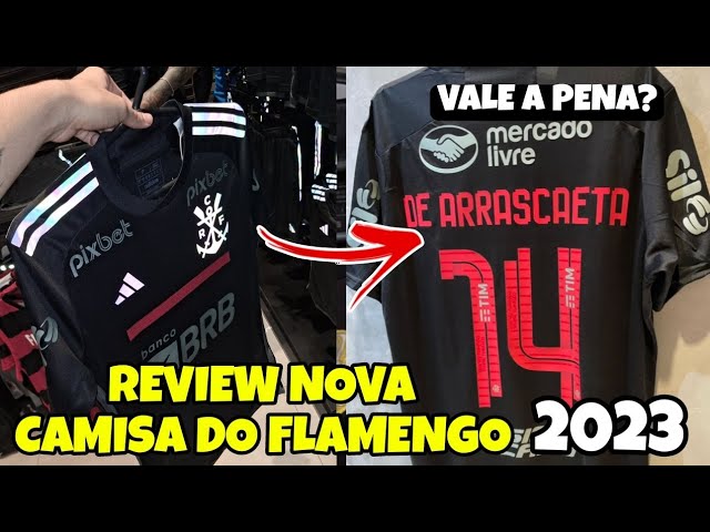 Jogo de Botão Flamengo 2023 Mod.camisa