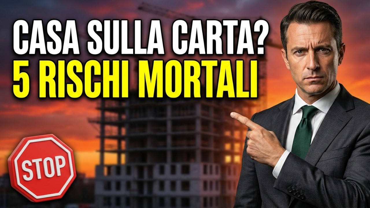 Comprare Casa in Costruzione: I 5 Rischi Mortali che distruggono il tuo Mutuo