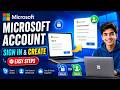 How to Create a Microsoft Account on PC/Laptop