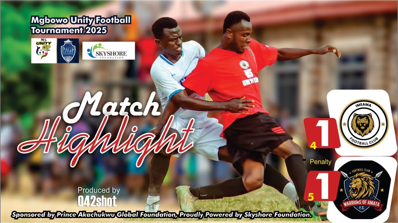 Imeama  FC VS Ameta FC (1st Semi Final of M5 Unity Football Competition 2025)