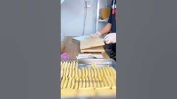 Cách người Thái Lan làm chuối ép sấy dẻo đẹp mắt #shorts