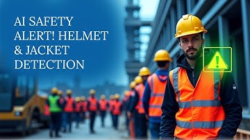 AI SAFETY ALERT! YOLO12 Detects Helmets & Jackets at Construction Sites