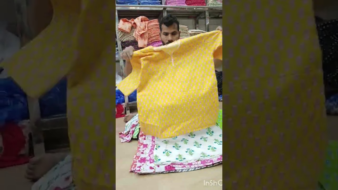 shots kurti 💯 cotton kapde wholesale manufacturer okhala sanjay Colony