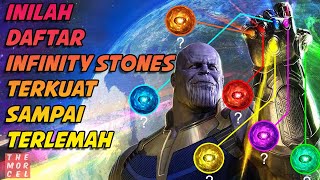 INILAH DAFTAR INFINITY STONES TERKUAT SAMPAI TERLEMAH !!!